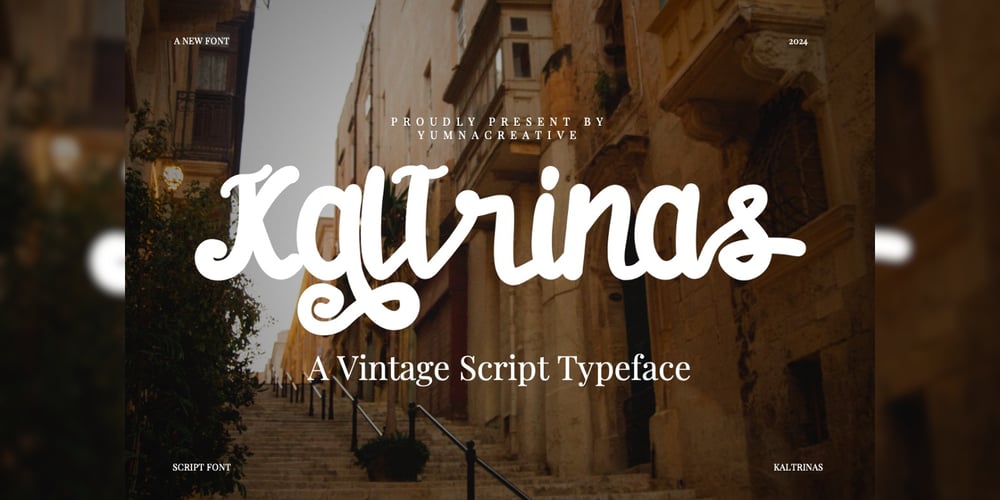 Kaltrinas font