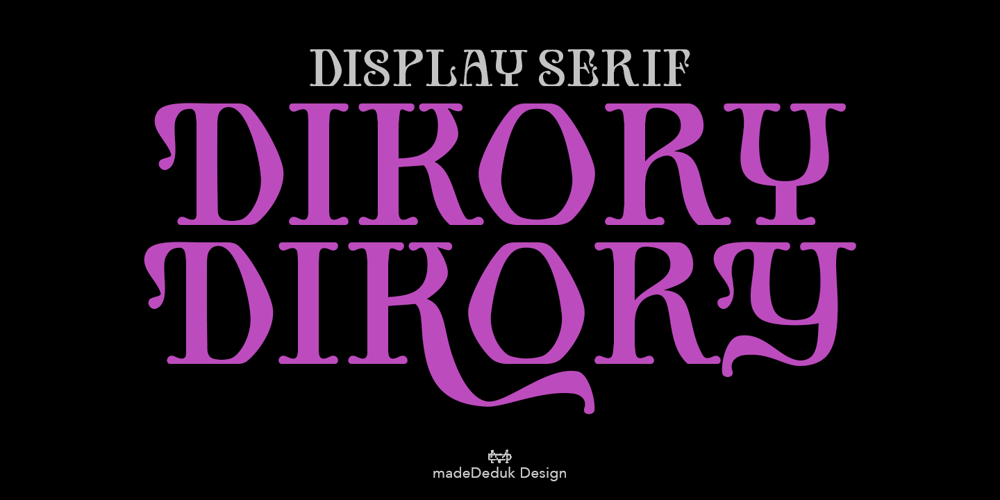 Dikory font