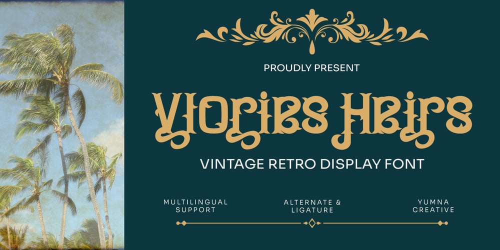 Vlories Heirs font