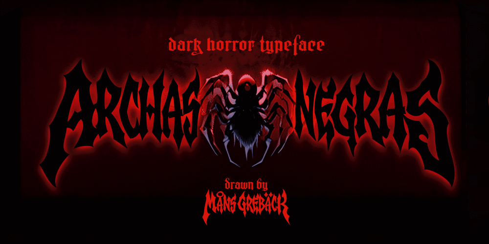 Archaz Negras font