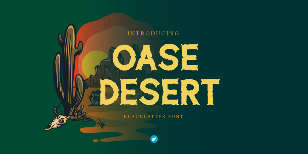 OASE DESERT Serif font