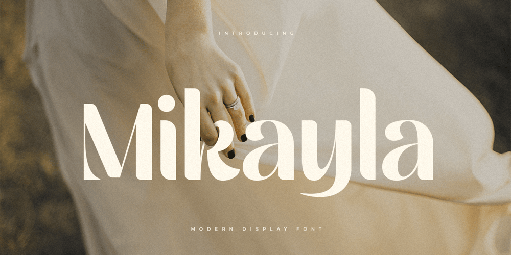 Mikayla Style font