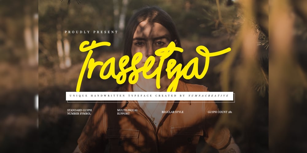 Trassetya font