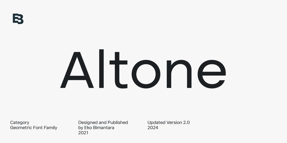 Altone font