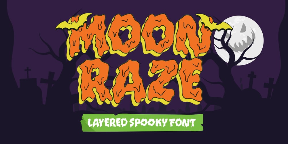 Moonraze font