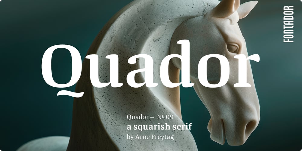 Quador font