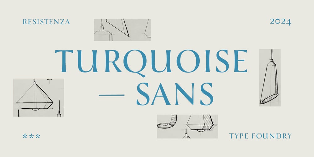 Turquoise Sans font