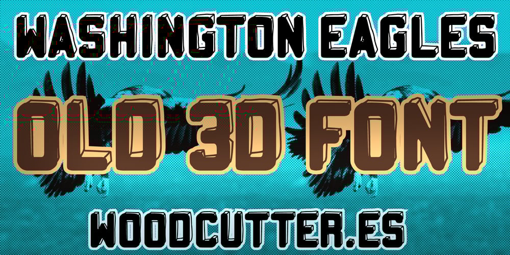 Washington Eagles font