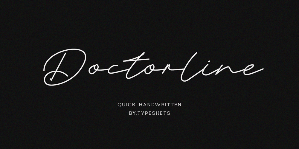 Doctorline font