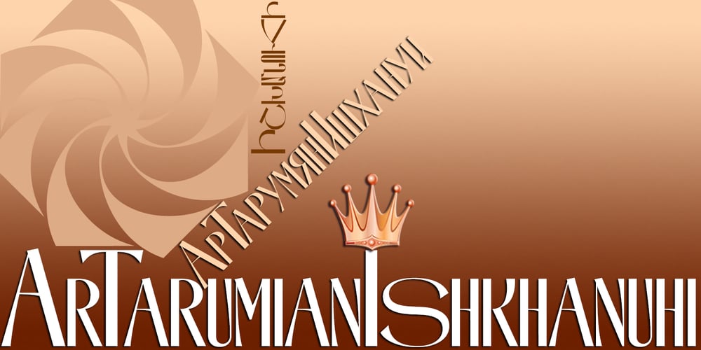 ArTarumianIshkhanuhi font