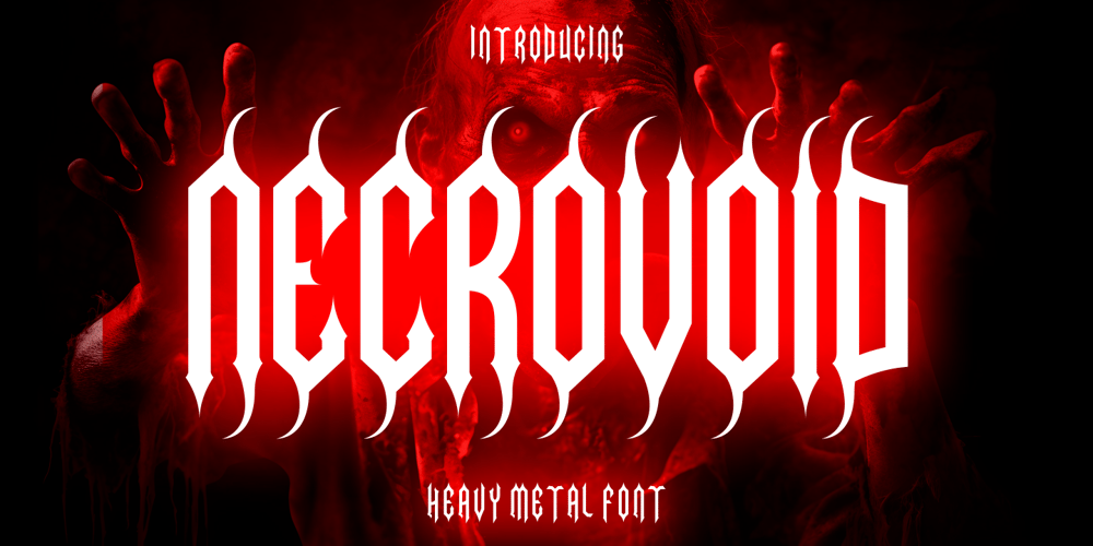 Necrovoid font