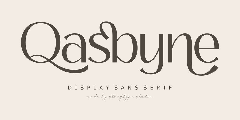 Qasbyne font