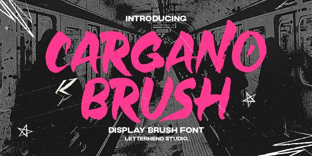 Cargano Brush font