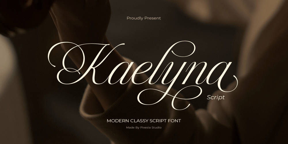 Kaelyna Script font