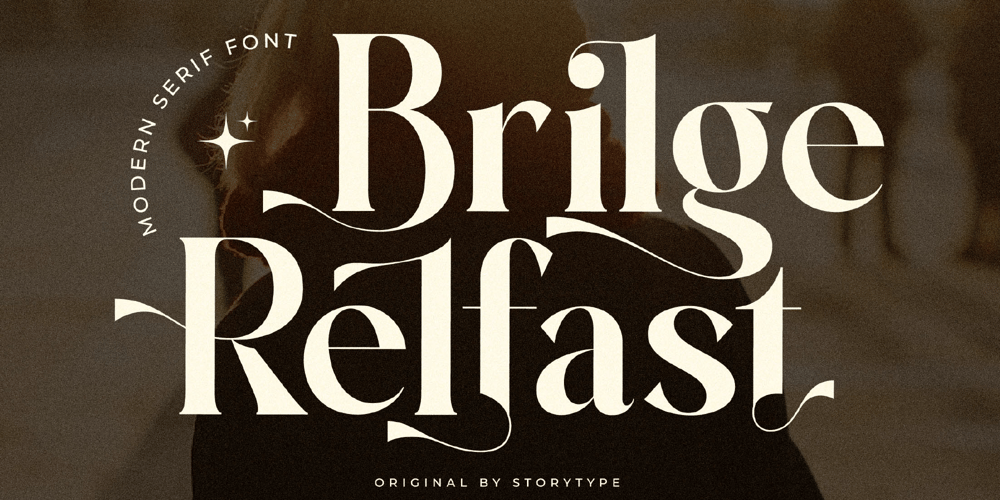 Brilge Relfast font