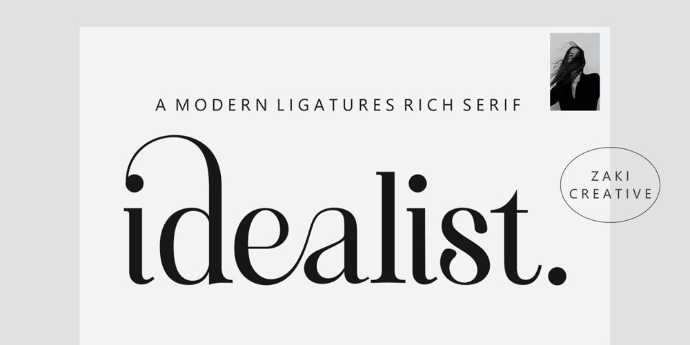 Idealist models font