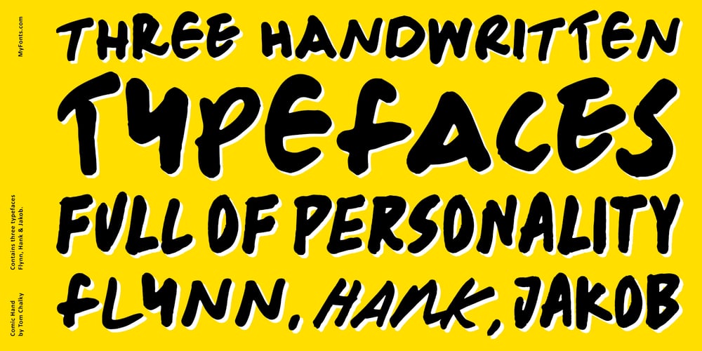 Comic Hand font