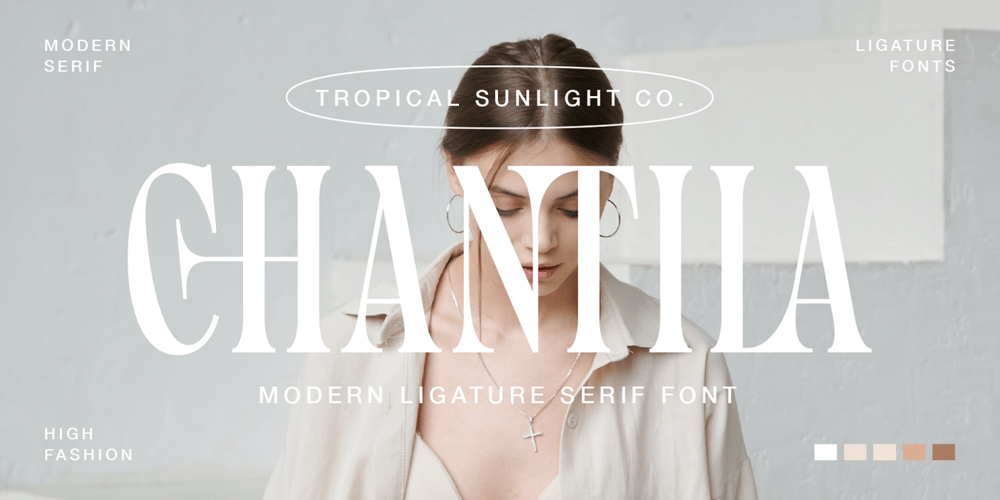 Chantila font