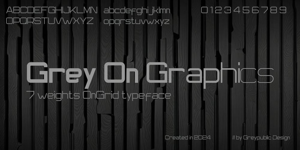 On Grid font