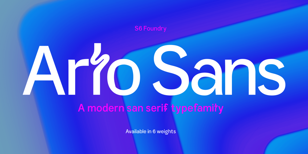Arlo Sans font