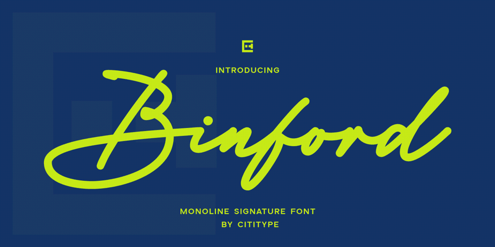 Binford font