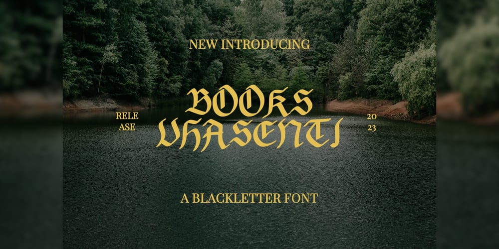 Books Vhasenti font