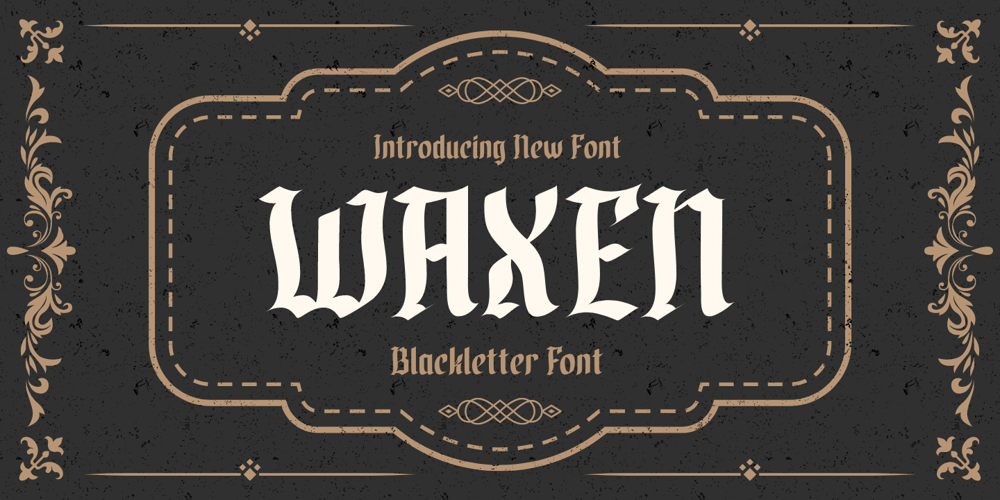 Waxen font