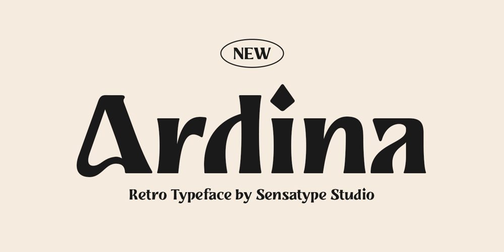 Ardina font
