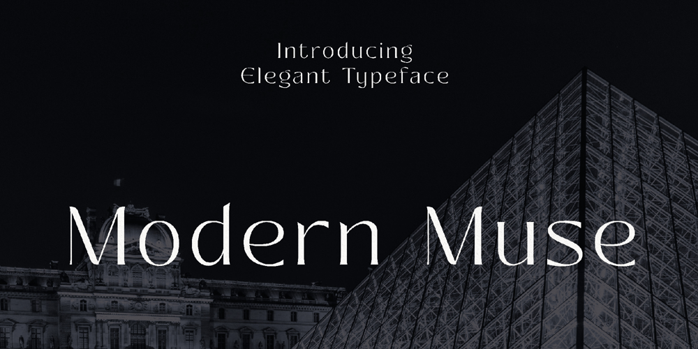Modern Muse font
