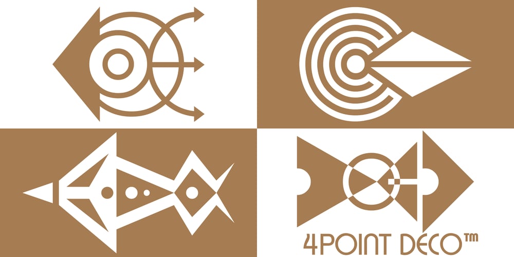 4 Point Deco font