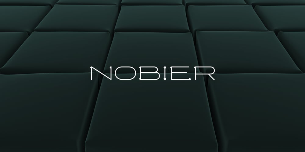 Nobier font