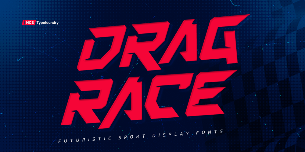 Dragrace font
