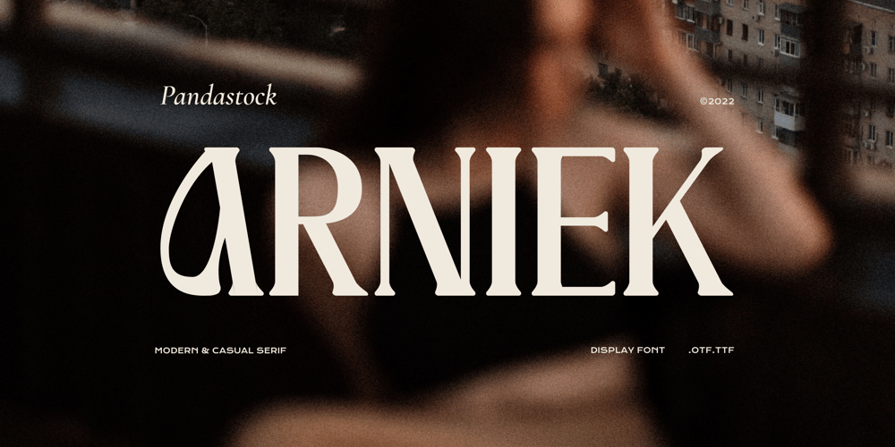 Arniek font