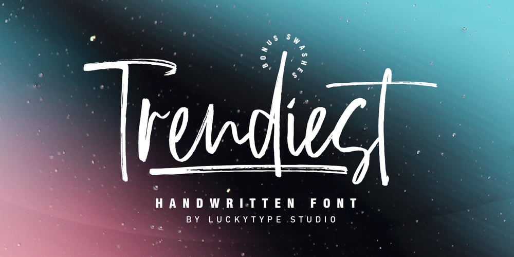 Trendiest font