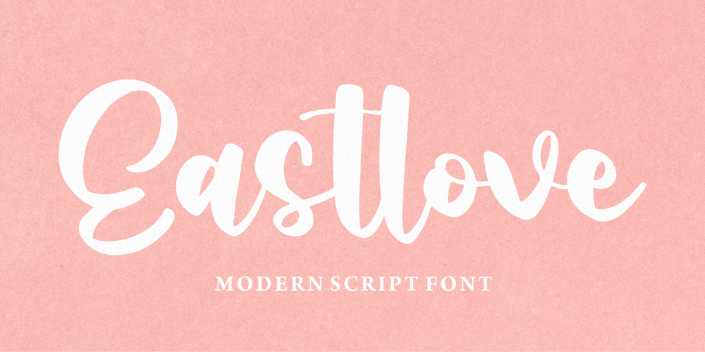 Eastlove font