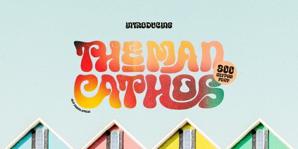 Theman Cathos font