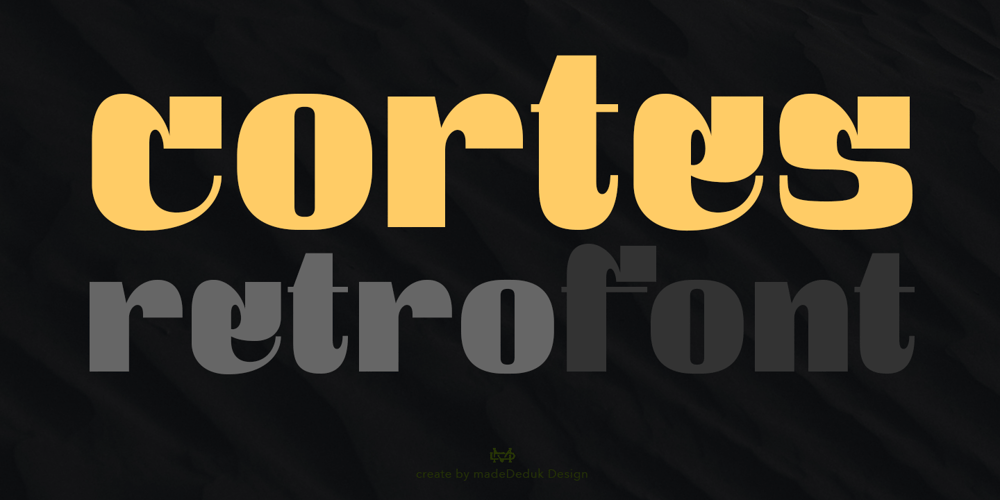 Cortes font