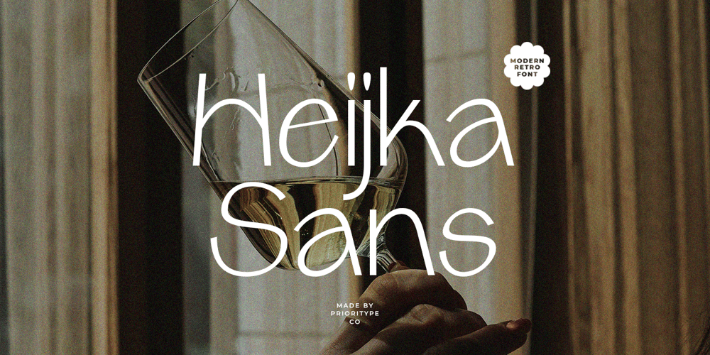 Heijka Sans font