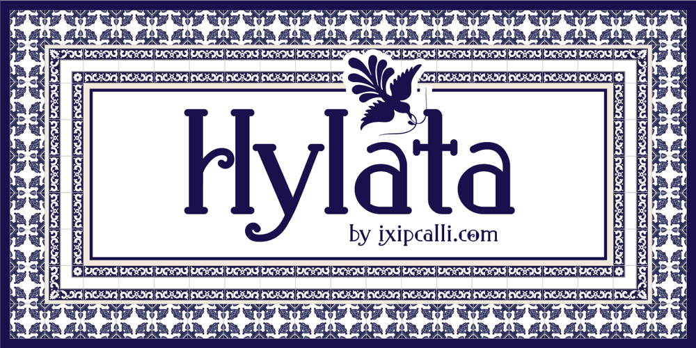 Hylata font