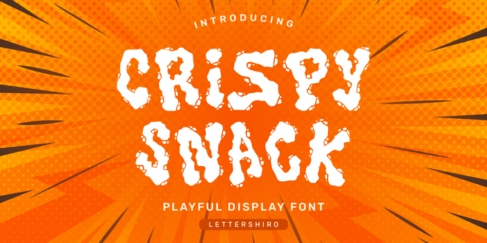 Crispy Snack font
