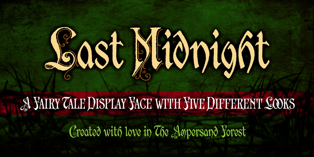 Last Midnight font