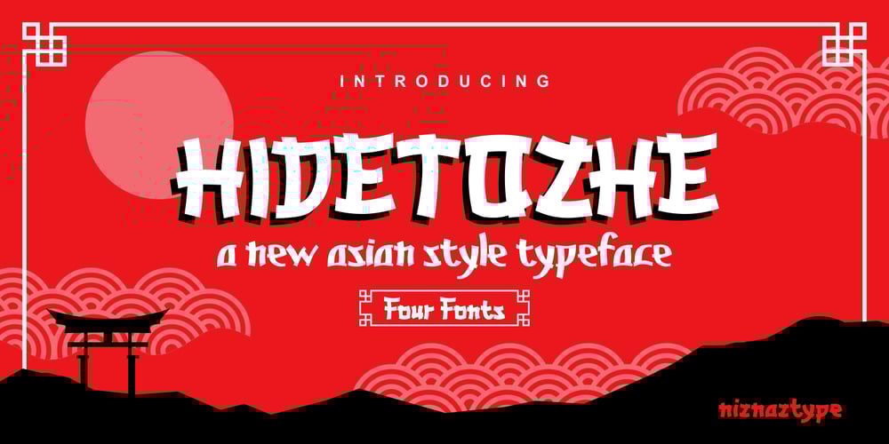 Hidetozhe font
