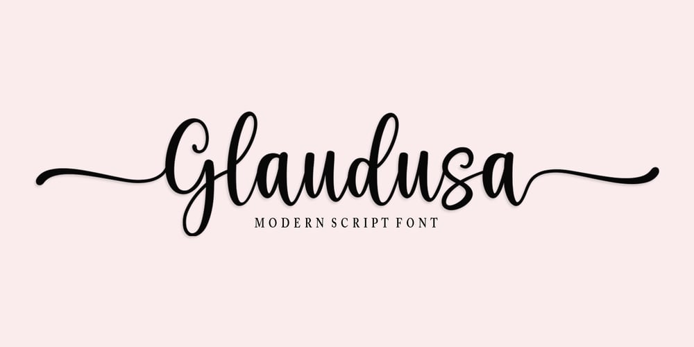 Glaudusa font