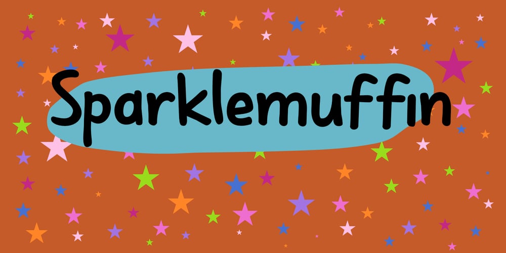 Sparklemuffin font