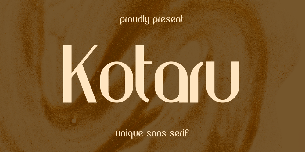 Kotaru font