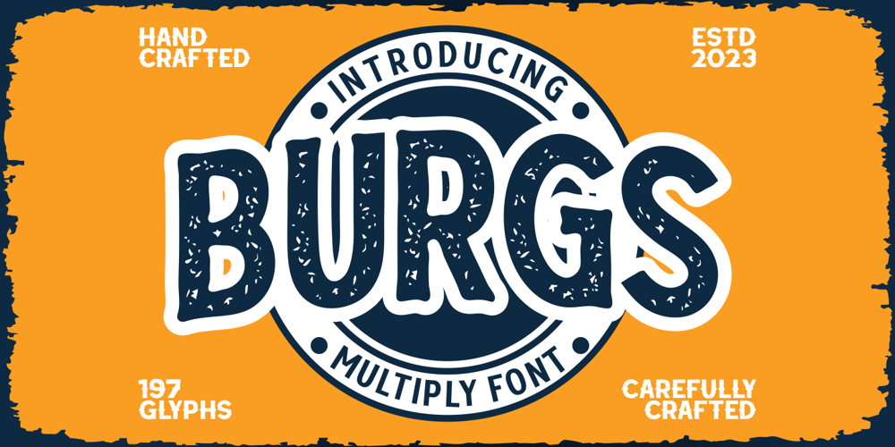 Burgs font