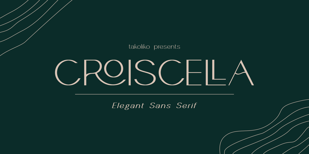 Croiscella font