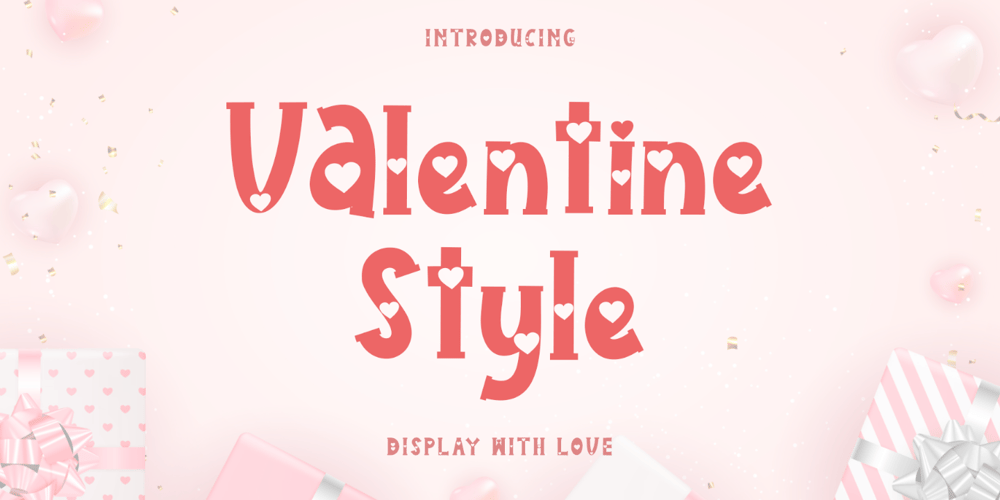 Valentine Style font