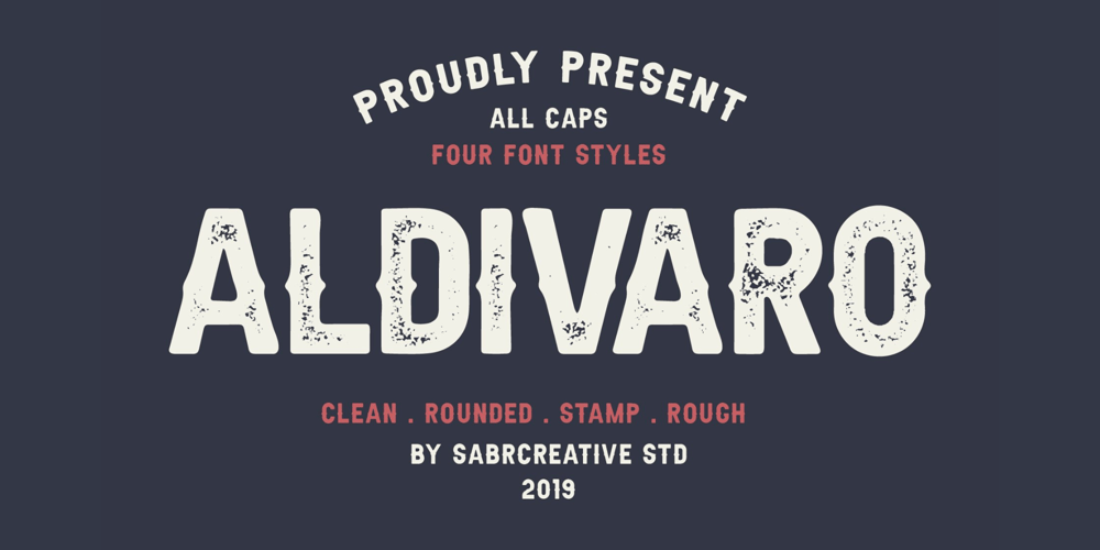 Aldivaro font