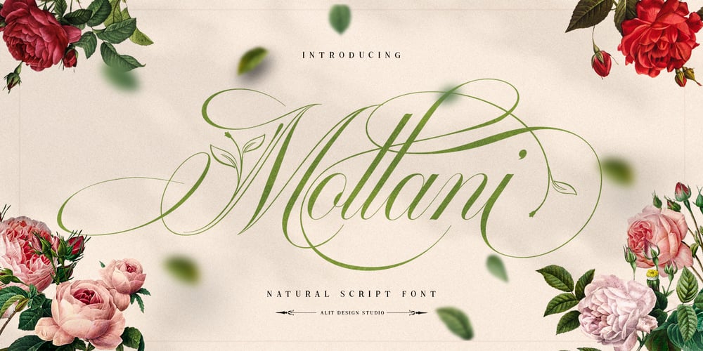 Mollani font